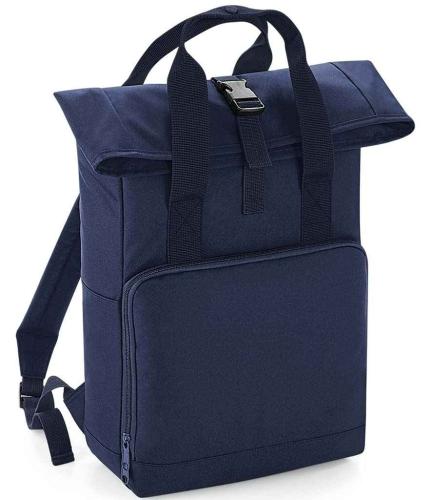 BagBase Recycled Twin Handle Roll-Top Backpack - NVD - ONE